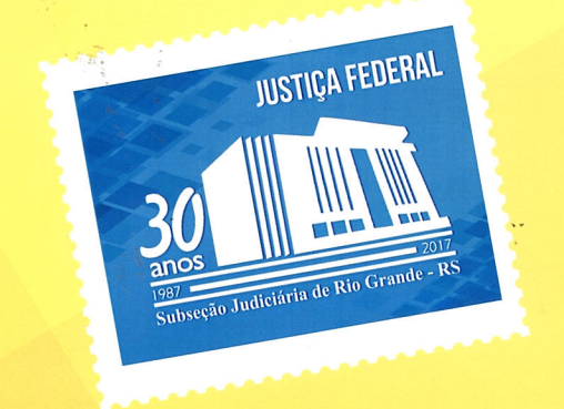 Selo comemorativo dos 30 anos da SJ de Rio Grande
