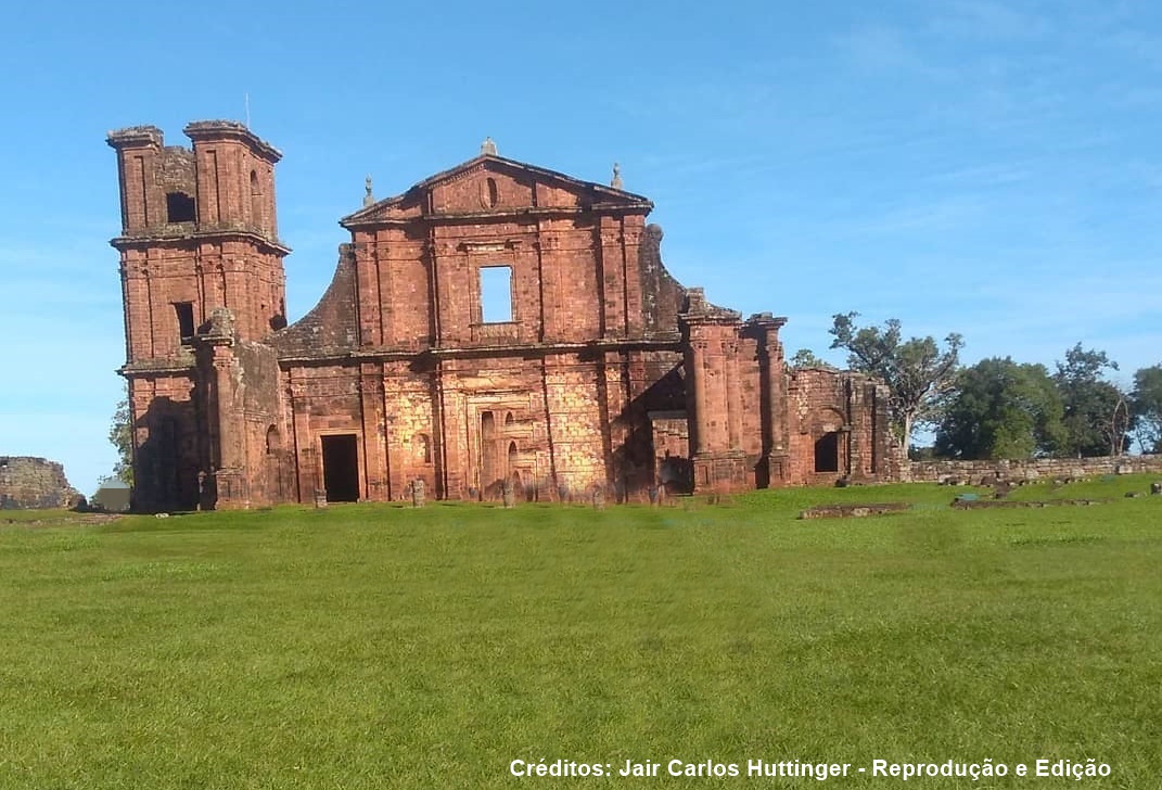 foto das Ruínas da Missão Jesuítica de São Miguel.