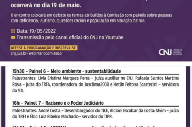 Webinário da Comissão Permanente de Políticas Sociais e de Desenvolvimento do Cidadão