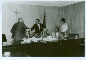 Cerimônia de instalação da Justiça Federal de Primeira Instância do Rio Grande do Sul.