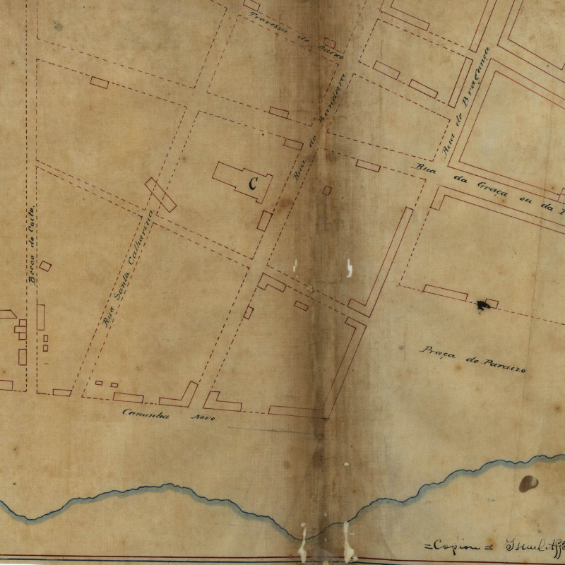 foto de mapa antigo