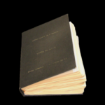 Livro que reúne as atas de instalação de varas e de solenidades de transmissão de posse de Diret
