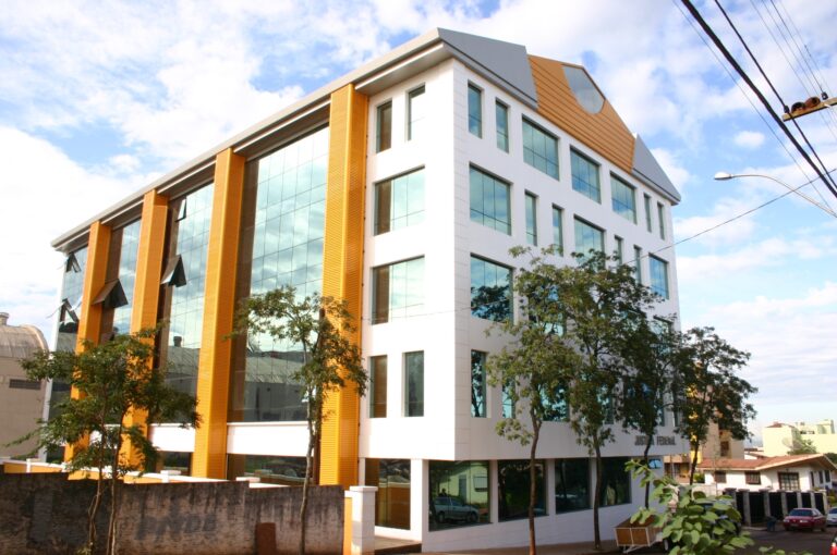 Segunda sede da Justiça Federal em Lajeado, na Rua Irmão Emilio Conrado, nº 120